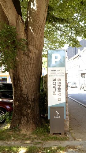 Signalisation routière - Totem parking - Été 2020