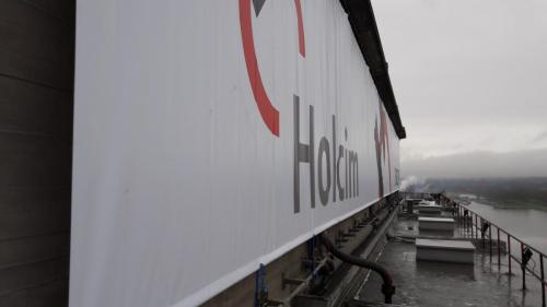 Visuel bâche Holcim Obourg - Printemps 2020